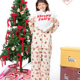 Sleepy Fairy Dachshund Brushed Flannel Pajama Set