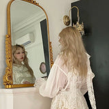 Get trendy with [August Unicorn] Embroidered Lace Princess Dress - Dresses available at Peiliee Shop. Grab yours for $99 today!