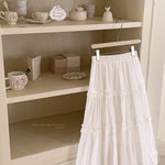 Get trendy with Angel voice midi skirt -  available at Peiliee Shop. Grab yours for $24.80 today!