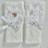 [Customized HandKnitted] Snow Angel Gloves