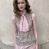 [Pre-order 15% At Checkout] SPOII UNOSA 2000s Runway Pink Leopard Set