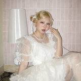 [August Unicron] Angel’s Wedding Silk Handmade Dress