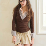 MineBeThyVers School Days 3 in 1 Sweater Knit Top