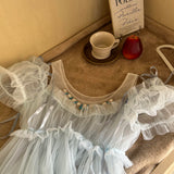 [August Unicron] Fairy In Blue Maxi Dress