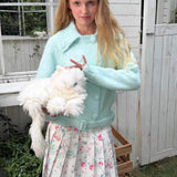 MineBeThyVers Blues Time Wool Blend Cardigan Jacket