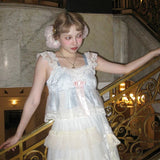 Get trendy with [August unicorn] Blue Moonlight Handmade Drop Top Skirt Set - Dresses available at Peiliee Shop. Grab yours for $89 today!