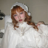 August Unicorn Edwardian Fairy Doll Silk Cotton Dress