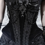 Blood Supply The Box Of Love God Velvet Corset