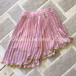 Get trendy with [Sweden Second Hand] Angelic Pink Mini Skirt -  available at Peiliee Shop. Grab yours for $20 today!