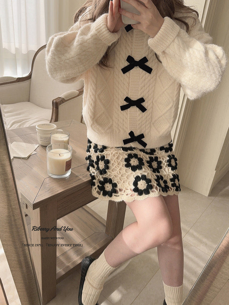 My dear lady classic knitting sweater cardigan - Premium Sweater from RIBEERY - Just $25.50! Shop now at Peiliee Shop
