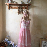 August Unicorn Cottage Ramie 100% Vegan Plant Fabric Dress