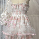 Cinnabun Crystal Garden My Dancing Fairy Floral Dress