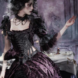 Blood Supply The Last Gift Of The Dead Count's corset with detachable sleeves