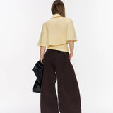 34ounce Lemon Riviera Linen Cape and Vest Set