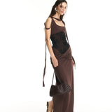 34ounce Desert Rose Starchy Fitted Bodycon Midi Dress