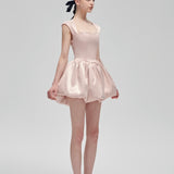 Fa Sogno Ballet Heart Low Back Mini Dress