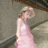 Get trendy with [August Unicorn] I’m not just a girl - transparent outer mini dress Christmas - Dresses available at Peiliee Shop. Grab yours for $62 today!