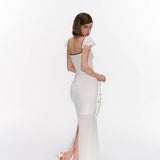 34Ounce Soft Pearl Slip Dress