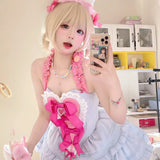 Get trendy with [PeilieeShop x Stasera] Ribbon Poem Handmade Corset Top -  available at Peiliee Shop. Grab yours for $65 today!