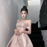 Fa Sogno Floral Ballerina Mini Dress