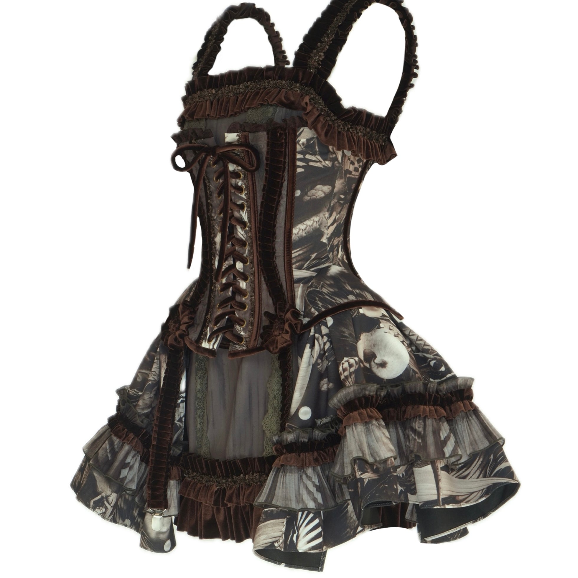 [Pre-order] NoLolita 25SS Lost Dream Steampunk Dress