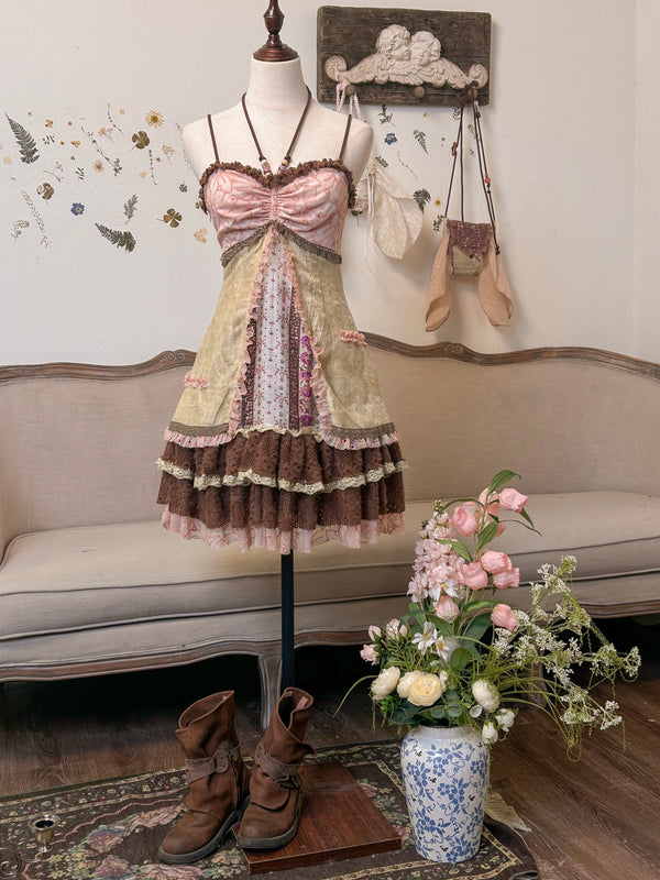 Rose Island Elf’s Forest Tea Party Fairy Cottage  Dress