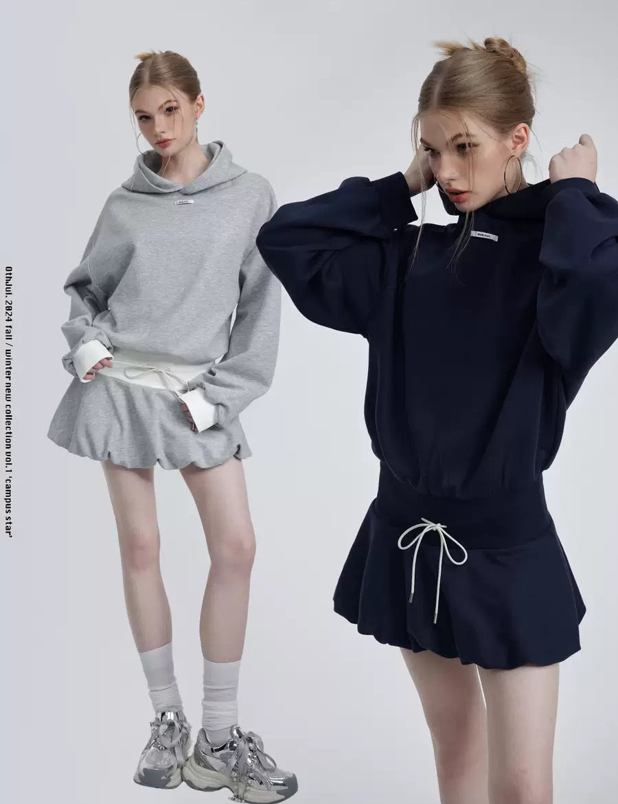 Get trendy with [Customizable] Back to school girl hoodie dress -  available at Peiliee Shop. Grab yours for $65 today!