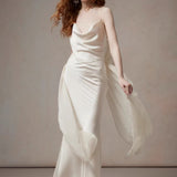 [Global Free Shipping] Fa Sogno Bridal Moonlit Trace Gown in White