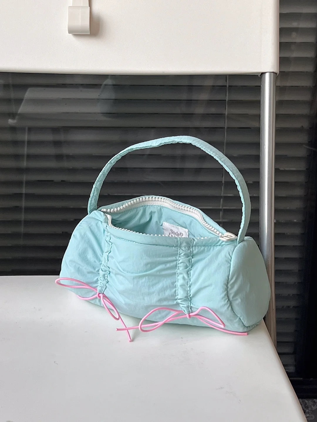 Get trendy with Ballet Core Summer dopamine-colored soft tote bag and pencil case - Bag available at Peiliee Shop. Grab yours for $15.50 today!