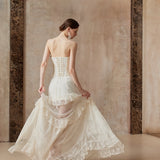 Fa Sogno Lacrimosa Moon Sonata Corset And Midi Skirt Set