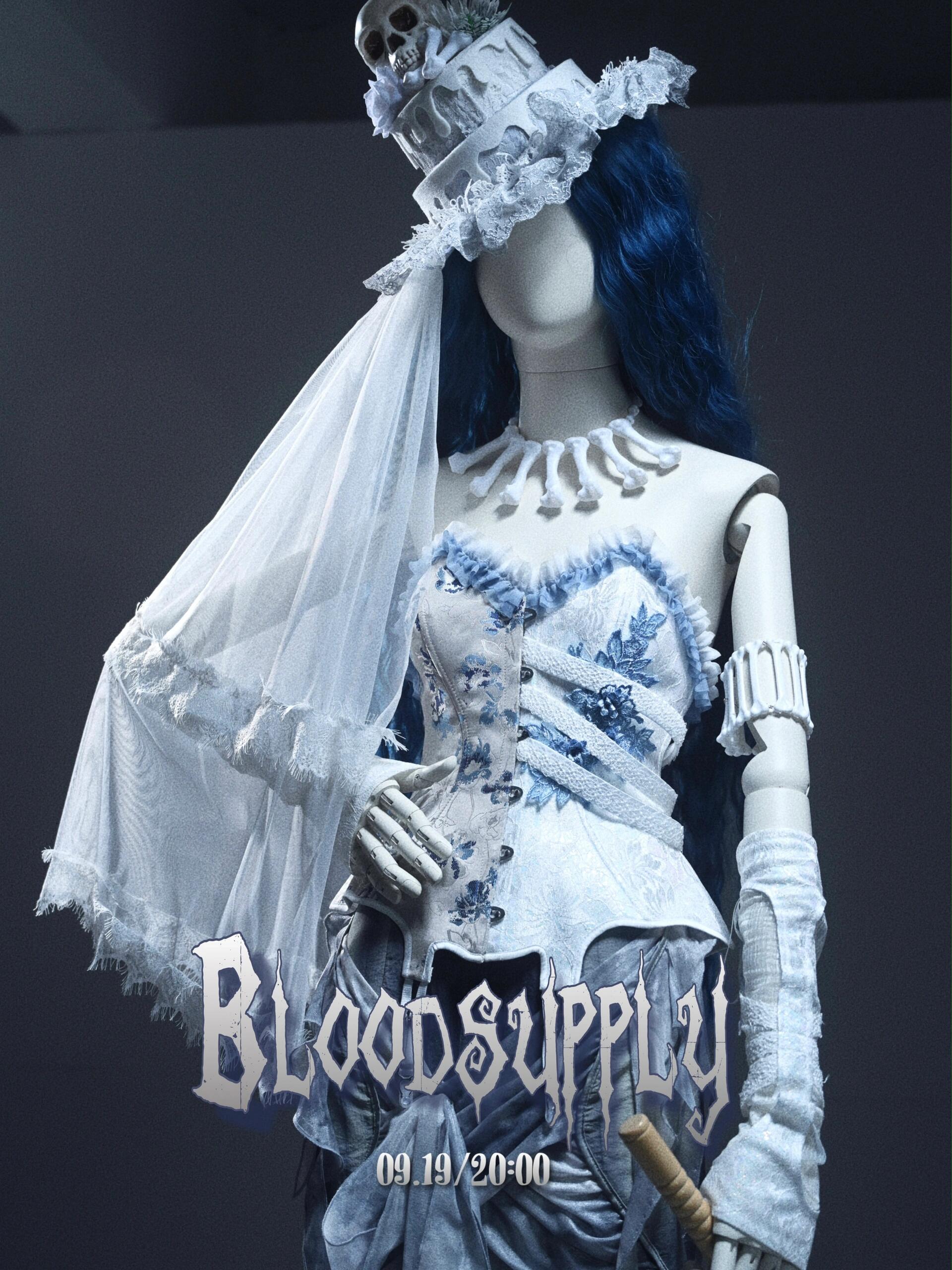 Get trendy with [Blood Supply] Corpse Bride 2024 Halloween Costume Gothic Corset Top with petticoats - Crop Top available at Peiliee Shop. Grab yours for $49.90 today!