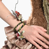 [Blood Supply] Forest Spirit • Flower Fairy Floral Arm Band Bracelet