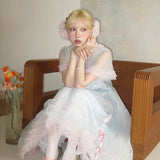 [August Unicron] Spring Waltz Handmade Tulle Dress