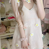 Get trendy with Forest Nymph Floral knitted mini dress - Sweater available at Peiliee Shop. Grab yours for $19.90 today!