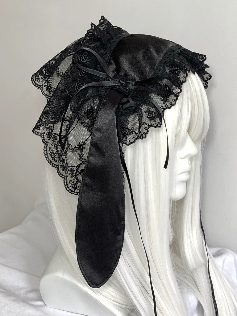 Black Version Handmade Bunny Hat Headband - Premium  from SUO Handmade - Just $19.90! Shop now at Peiliee Shop