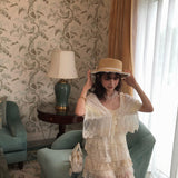 Rose Candy Summer Rose Cottage Stella Lace Shorts