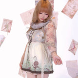 Rose Island Moss Garden Light Scarf Shawls