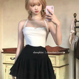 SheepKiss Chocolate Lover Mini Skirt