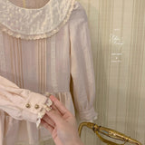 Annie’s Diary Embroidered Babydoll Blouse