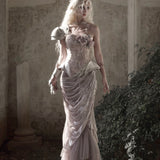 Blood Supply Moonlight Spirit Fairy Mermaid Tail Midi Skirt