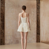 Fa Sogno Rose Letter Dream Mini Dress