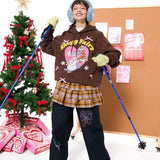 Sleepy Fairy Snowman Hoodie