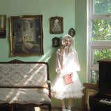 August Unicorn Cloud Ruffle Fairy Dress