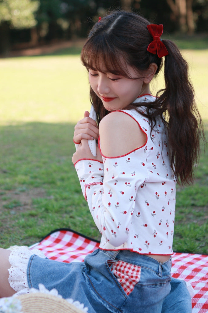[Anniversary SALE] Christmas Doll Rose Angel Cotton Top - Premium  from Rose Island - Just $12! Shop now at Peiliee Shop