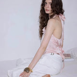 MineBeThyVers Be yours, forevermore Satin Tank Top