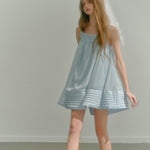 Get trendy with [UNOSA] Baby Blue Mini Dress -  available at Peiliee Shop. Grab yours for $52 today!