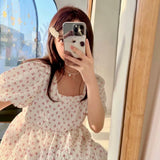 Get trendy with [SALE] Dolly Dream A Line Mini Dress - Dresses available at Peiliee Shop. Grab yours for $26.80 today!