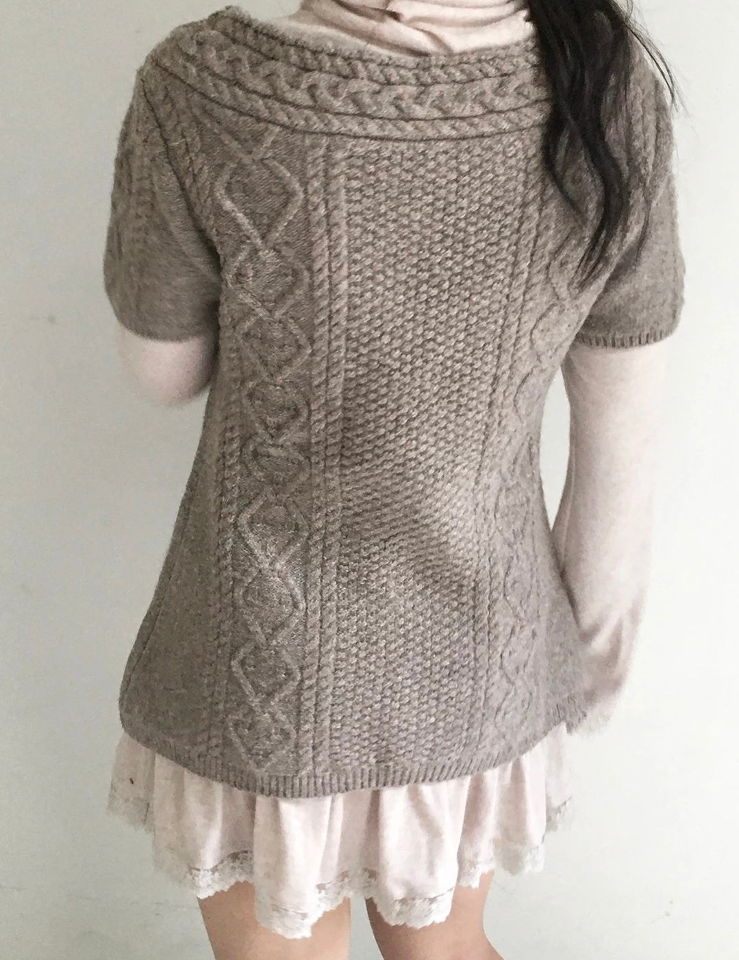 SicAstra Autumn Forest Vintage Wool Blended Sweater