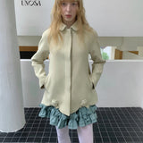 UNOSA Vanilla Rose Coat