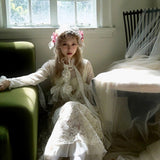 Get trendy with [August Unicorn] Woolen Lace Base Layer Top - Dresses available at Peiliee Shop. Grab yours for $53 today!